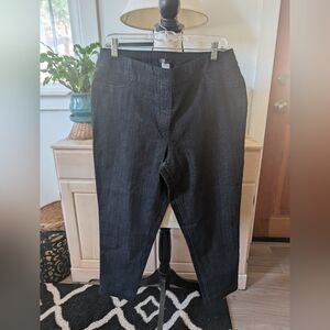 VENUS Dark Wash Pull On jeggings